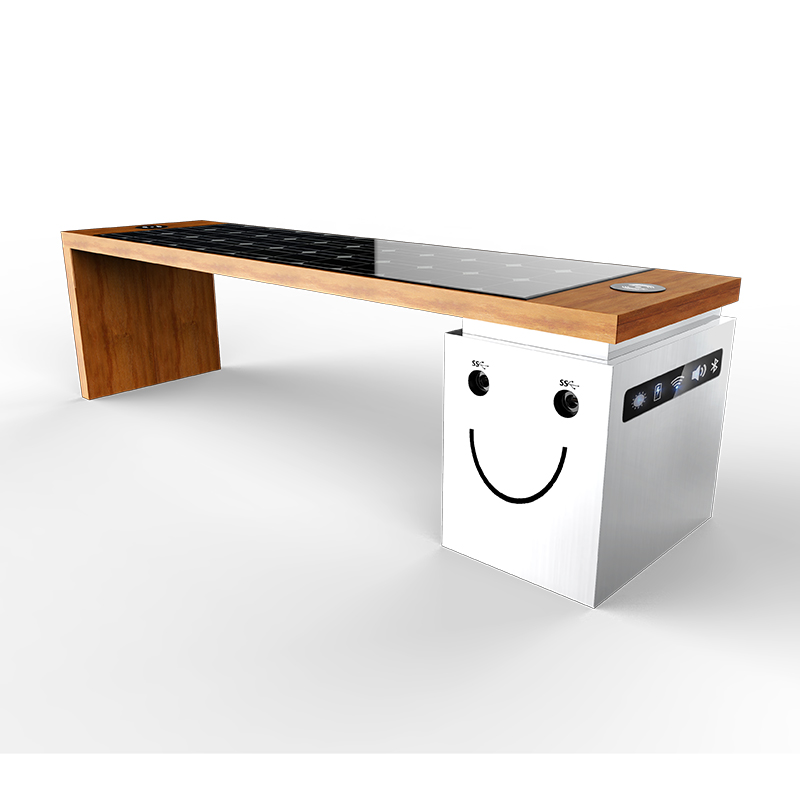 USB Charming Smart Wifi Professional Manufacturer Outdoor Street Bench